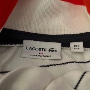Worn only once Lacoste Men’s Polo shirt size 5